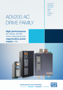 Catalogo inverter per motori elettrici